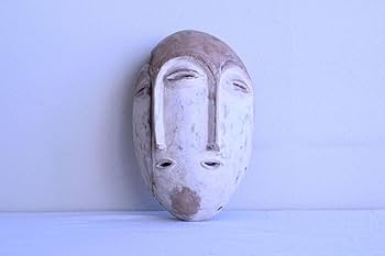 Amazon.co.jp: 【古美術】レガ族仮面秘密結社ブワミコンゴアフリカ